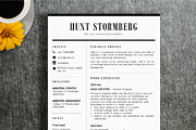 Resume Template | Hunt, a Resume Template by ResumeWorkshop (Thumbnail 1 of 5)