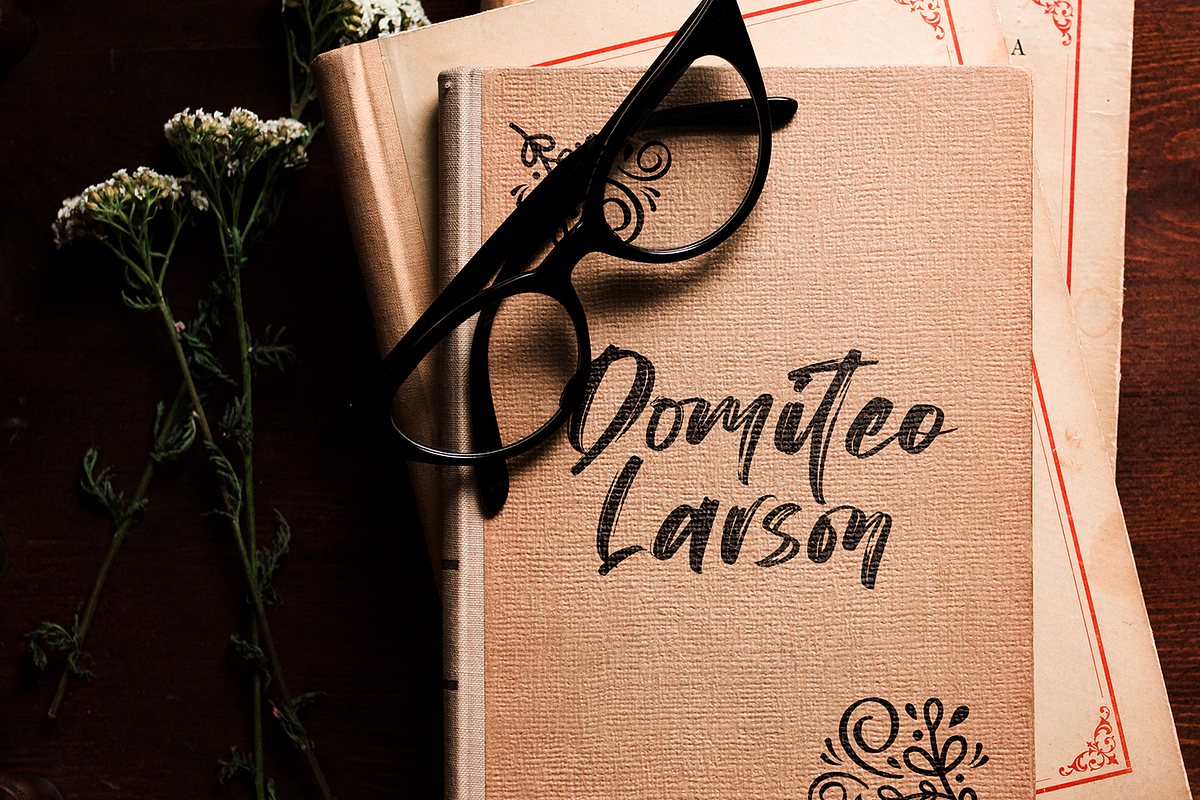 Konichiwa Handbrush Font, a Script Font by Motokiwo (Photo 6 of 10)