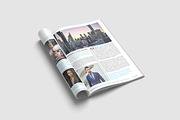 Corporate Business Newsletter, a Brochure Template by retrographix (Thumbnail 3 of 9)