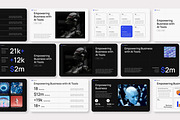 Ai Business deck PowerPoint Template, a Presentation Template by Premast (Thumbnail 4 of 4)