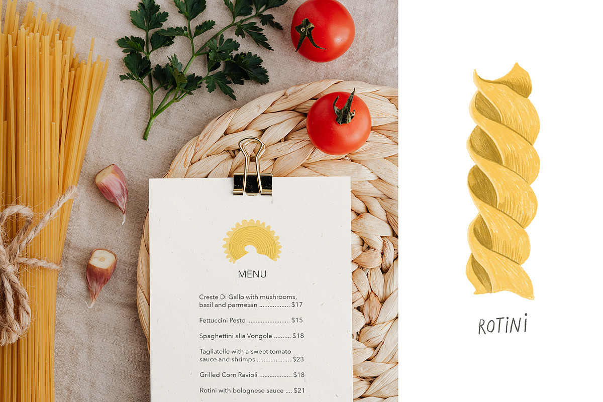 La Pasta, a Food Illustration by Annakniaz (Photo 10 of 14)