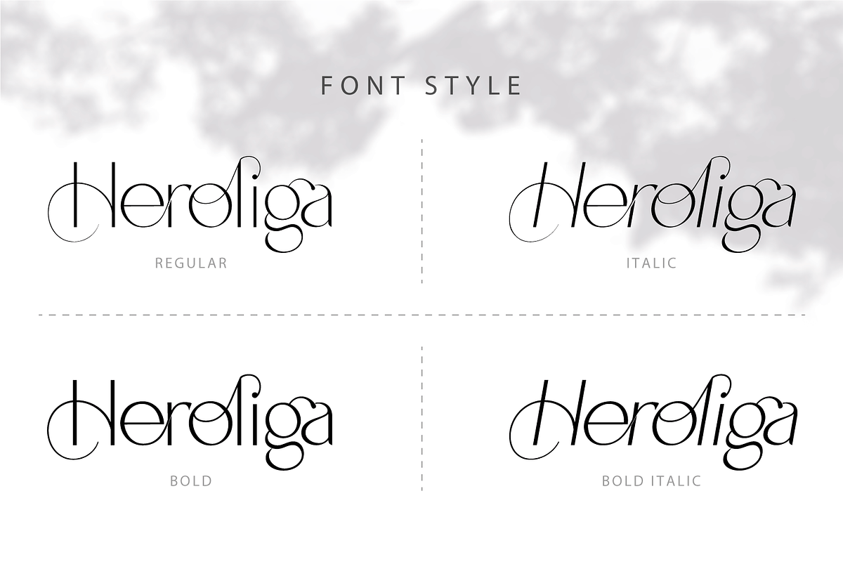 Heroliga - Modern Sans Serif Font, a Sans Serif Font by Yahya Type (Photo 10 of 23)