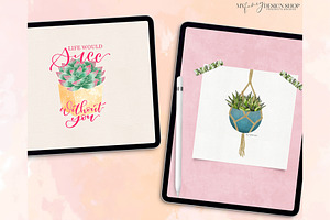 Procreate Cacti And Succulent Set