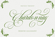 Chardonnay Script, a Script Font by Has_rizal (Thumbnail 11 of 11)