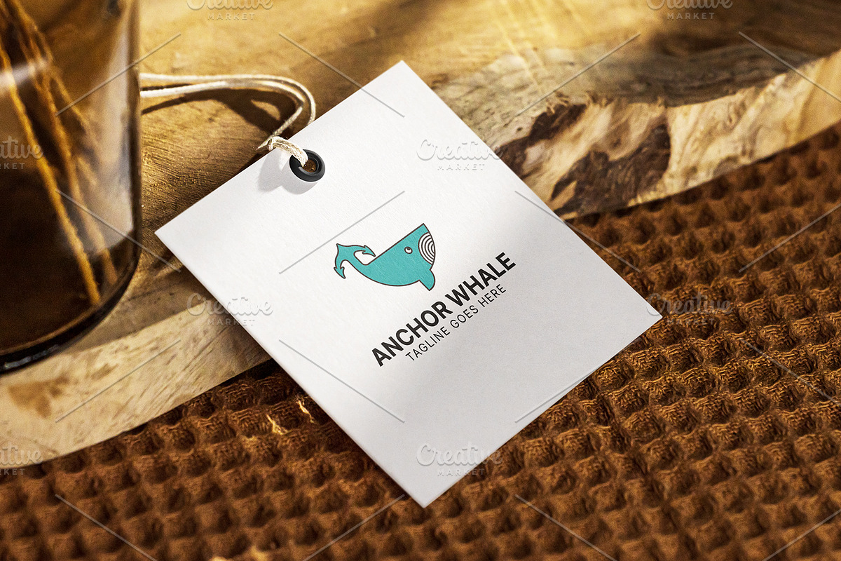 Anchor Whale Logo Template, a Branding & Logo Template by Logo Lab (Photo 3 of 4)