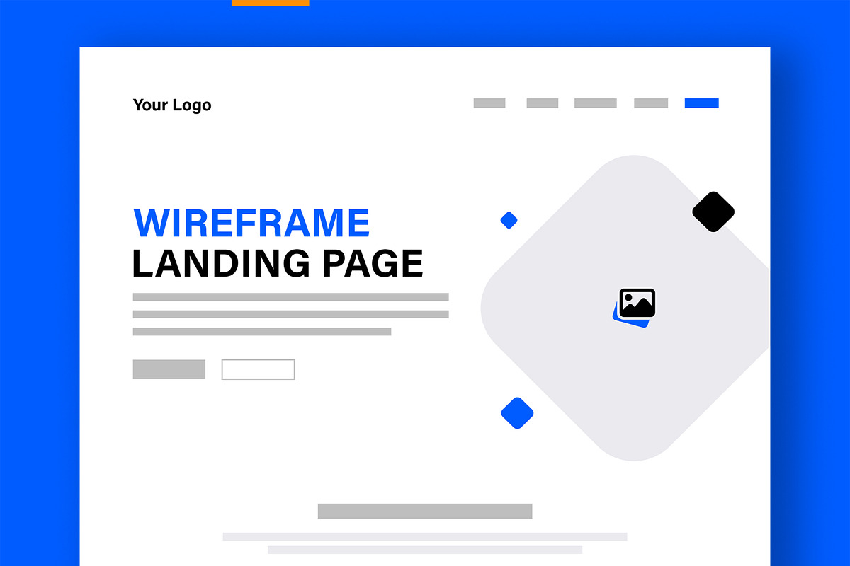 Minimalist Professional Landing Page, a Landing Page Template by ContestDesign (Photo 2 of 6)