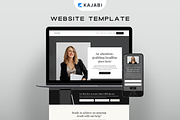 Kajabi Website Theme, a Landing Page Template by Pixel & Flow (Thumbnail 1 of 9)