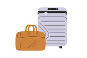 Travel luggage, suitcases set, an Object Illustration by Good Studio (Thumbnail 5 of 9)