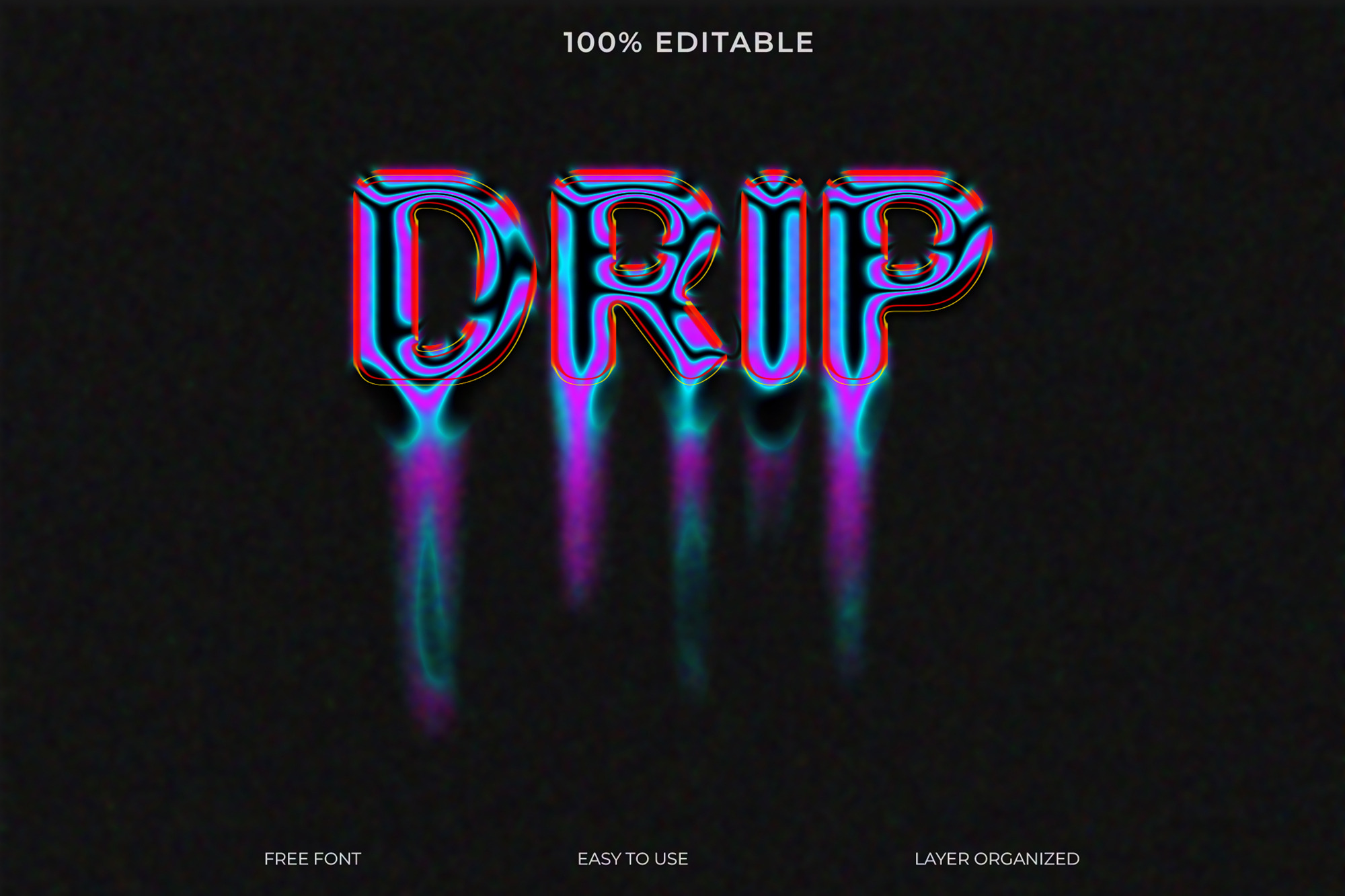 Classy Melt Drip Text Effect, a Layer Style Add-On by Imamul001
