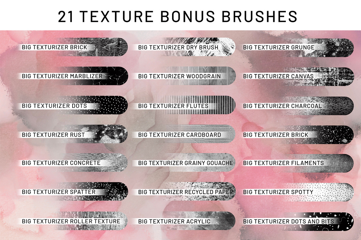 Floral Procreate Stamp Brushes 9, a Brushes & More by DeloresArt (Photo 6 of 8)