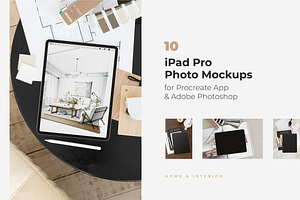 iPad Mockups | Home & Interior vol.1