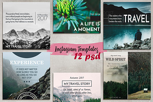 12 Instagram Templates
