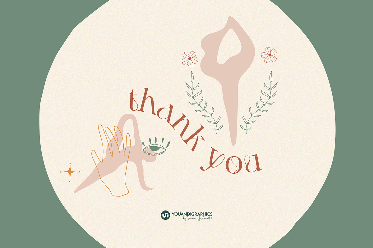 Soul Yoga Graphics Collection, a Pattern Graphic by Youandigraphics (Photo 17 of 17)