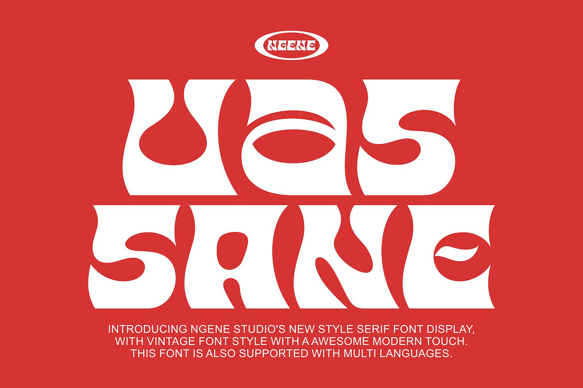 VAS SANE, a Font by ngene (Photo 1 of 7)