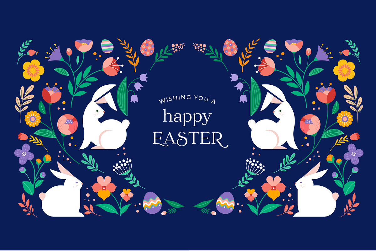 Happy Easter, Spring collection, an Illustration by Marish (Photo 1 of 10)