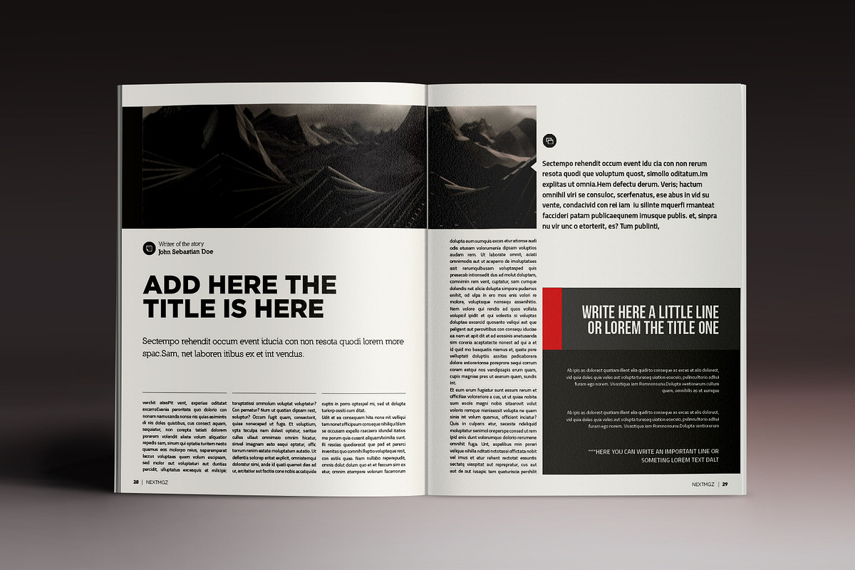 Des7gn Mgz, a Magazine Template by Luuqas Design (Photo 15 of 20)