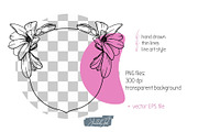 Sweet Magnolia Wedding, a Decorative Illustration by JuDesign (Thumbnail 3 of 5)