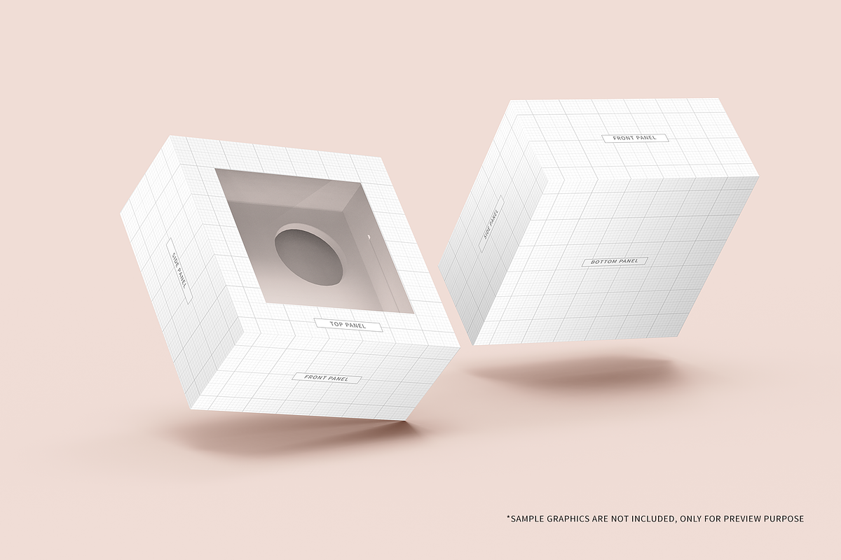 Cupcake Box Packaging Mockups, a Packaging Mockup by shaikerintu (Photo 11 of 17)