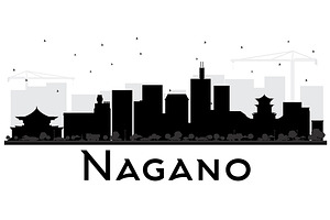 Nagano Japan City Skyline