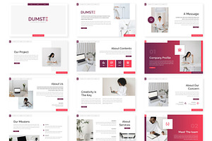 Dumste - Powerpoint Template