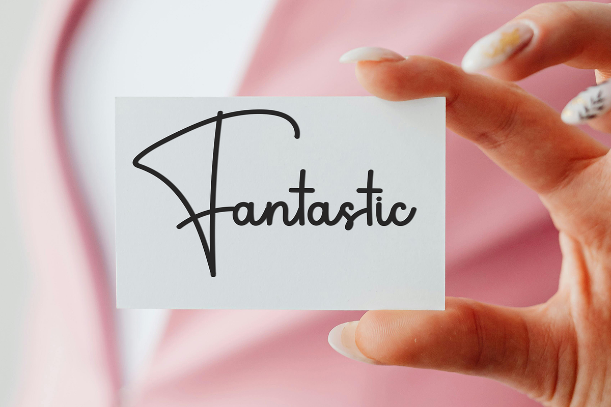 Brilliant, a Handwritten Font by FreshTypeINK (Photo 5 of 8)