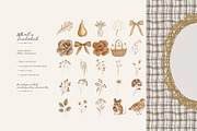 autumn woodland clipart collection, a Decorative Illustration by Patishop Art (Thumbnail 2 of 9)