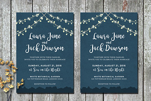 Wedding Invitation & RSVP