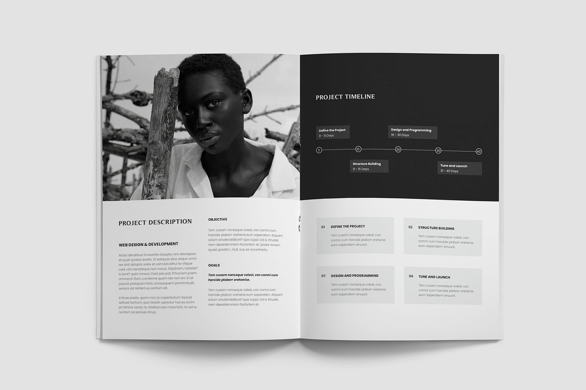 Business Proposal | Adobe InDesign, a Brochure Template by HR Studio (Photo 10 of 12)