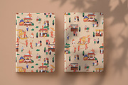 Chinese New Year, seamless patterns, a Pattern Graphic by Good Studio (Thumbnail 6 of 6)