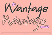 CS Wantage Pixel, a Handwritten Font by Craft Supply Co. (Thumbnail 1 of 8)