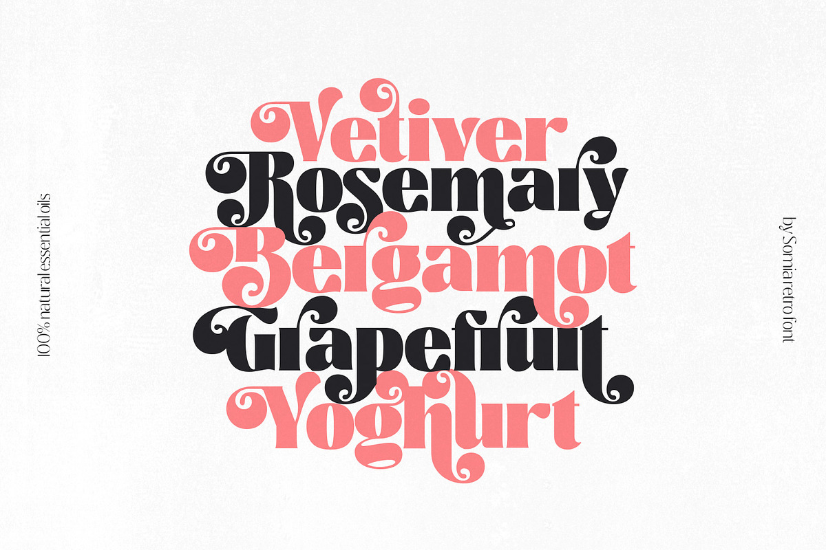 Somia - Decorative Retro Font, a Serif Font by creativemedialab (Photo 7 of 12)