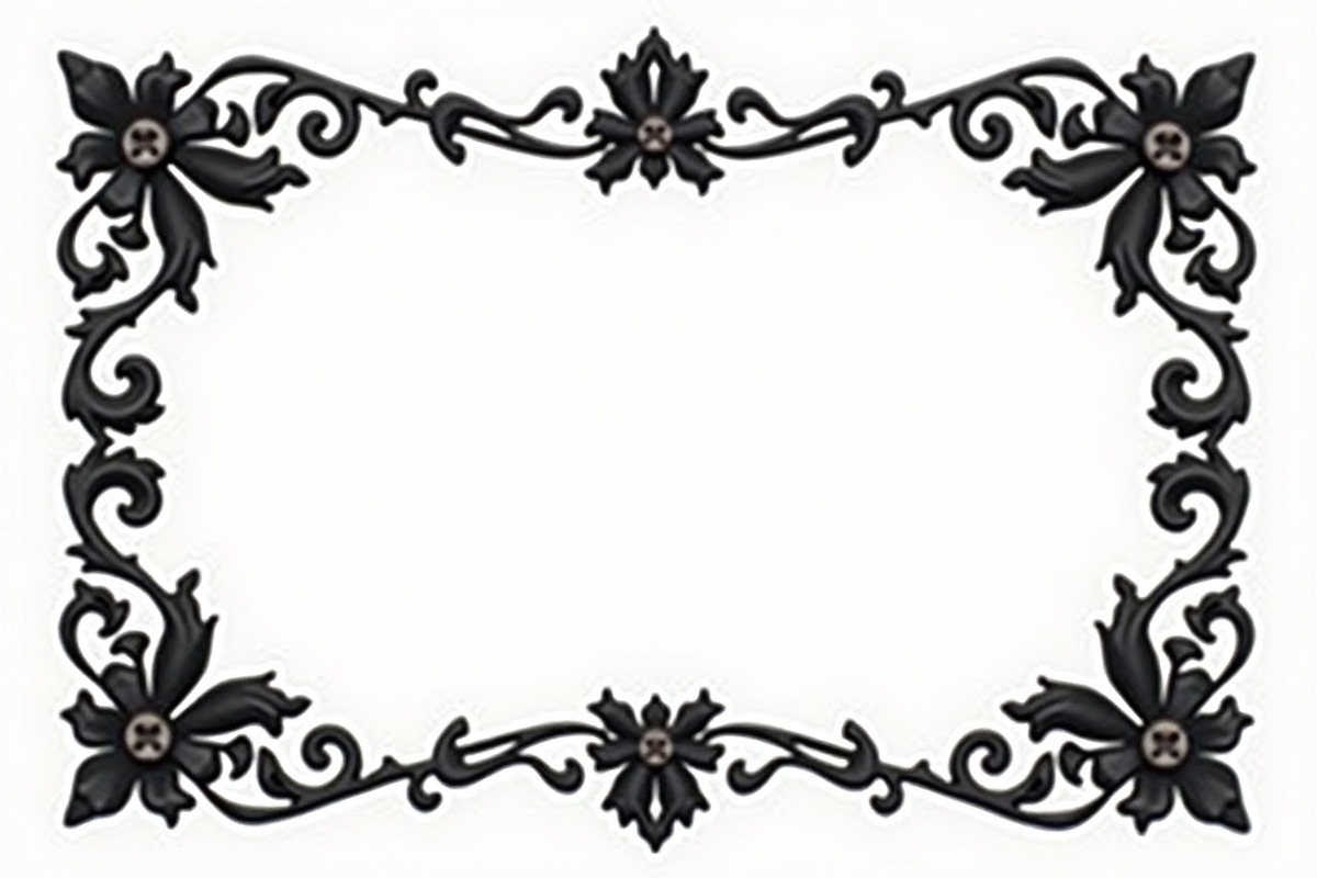 Decorative Frame Vector Bundle, an Illustration by yasushie (Photo 3 of 9)