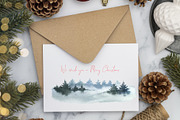 Winter is coming. Watercolor clipart, an Illustration by Elena Medvedeva (Thumbnail 7 of 8)