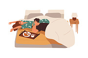 People wake up & do morning routine, a Food Illustration by Good Studio (Thumbnail 9 of 9)