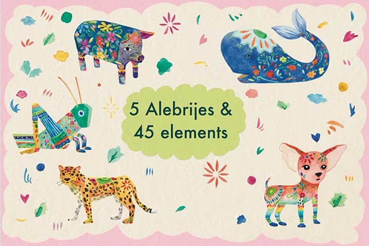 Watercolor Alebrijes 2, an Animal Illustration by monicavera22 (Photo 2 of 3)