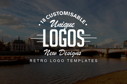 18 Retro Logo Set - NEW