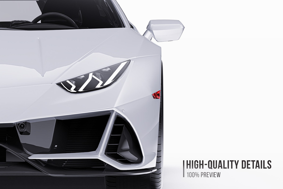 Super Performance Sport Coupe Set, an Advertising Mockup by Halal Graphic Studio (Photo 3 of 12)