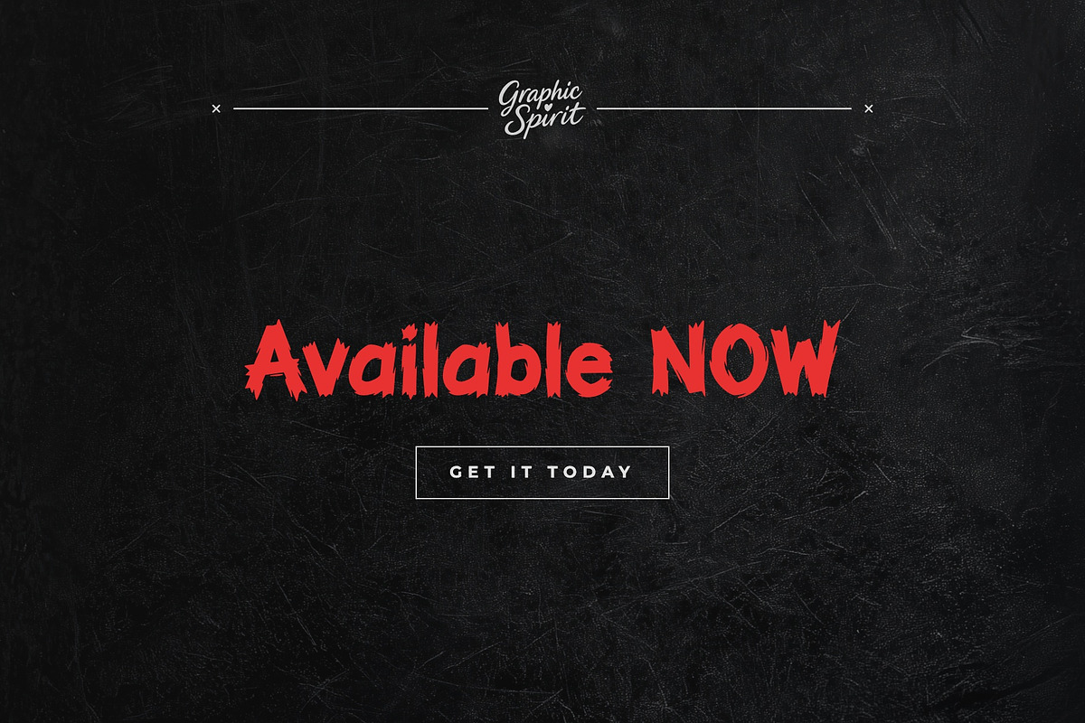Urban Scratch Decorative Font, a Handwritten Font by Graphic Spirit (Photo 8 of 8)