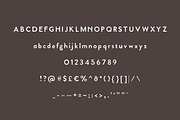 Sandarna: A Hand-Lettered Font, a Sans Serif Font by Britt Fabello (Thumbnail 7 of 7)