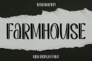 FARMHOUSE, a Handwritten Font by InermediaSTUDIO (Thumbnail 1 of 6)
