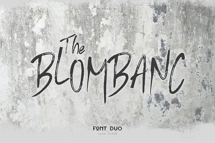 Blombanc Font Duo
