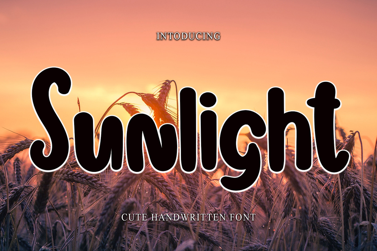 Sunlight, a Handwritten Font by InermediaSTUDIO (Photo 1 of 8)