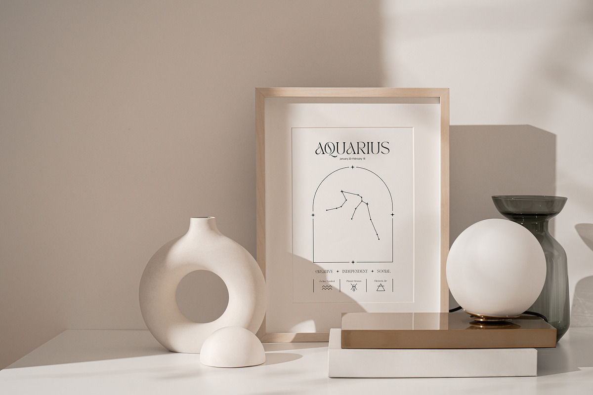 13 Zodiac Posters & Constellations, an Illustration by May Motif (Photo 7 of 13)