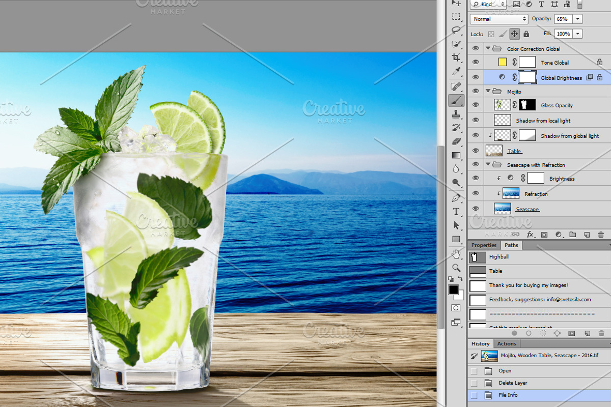 Mojito, a Product Mockup by Hortimages (Photo 2 of 2)