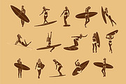 Surf Summer Girl Pack, a Person Illustration by Ben studio (Thumbnail 3 of 3)