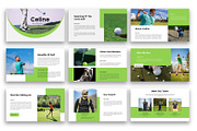Celine– Sport PowerPoint Template, a Presentation Template by kreatifreya (Thumbnail 5 of 5)