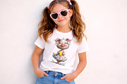 Pig Lemonade Summer Clipart Bundle, an Illustration by Digital Artistic99 (Thumbnail 7 of 11)