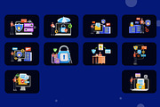 Data Security System 3D Illustration, a 3D by novia99design (Thumbnail 6 of 6)