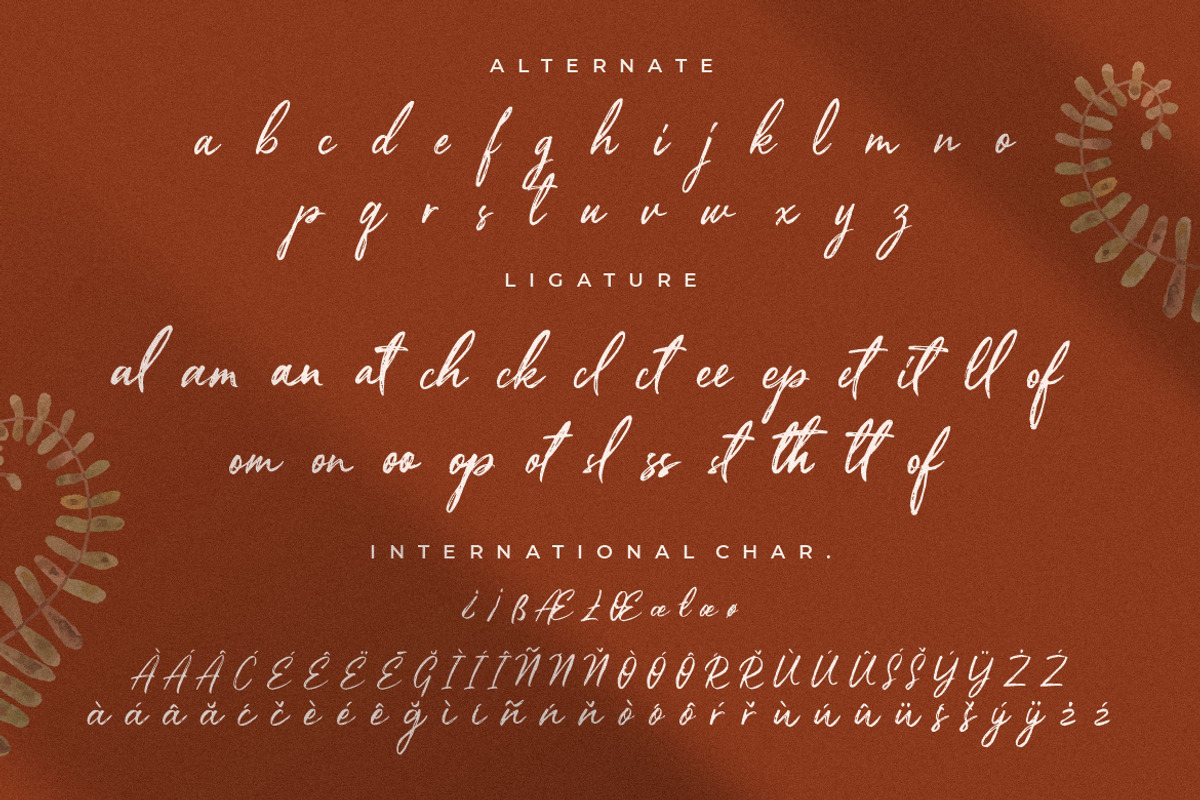 Priscilla Fancy Brush Typeface, a Script Font by Creatype Studio