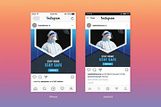 COVID-19 Instagram Template, a Social Media Template by UI_Expert (Thumbnail 2 of 2)